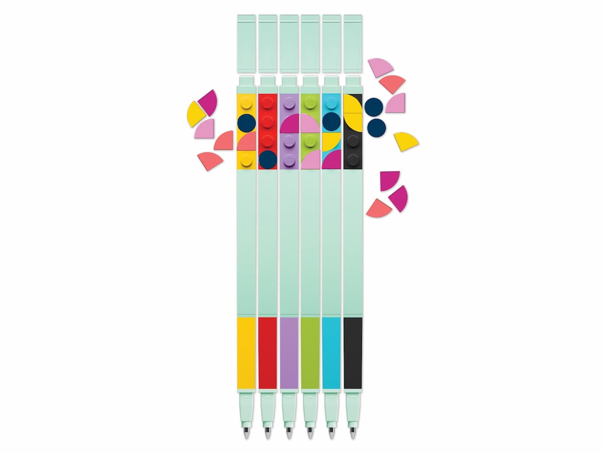 Gel Pen 6 Pack LEGO set (#5006275-1)