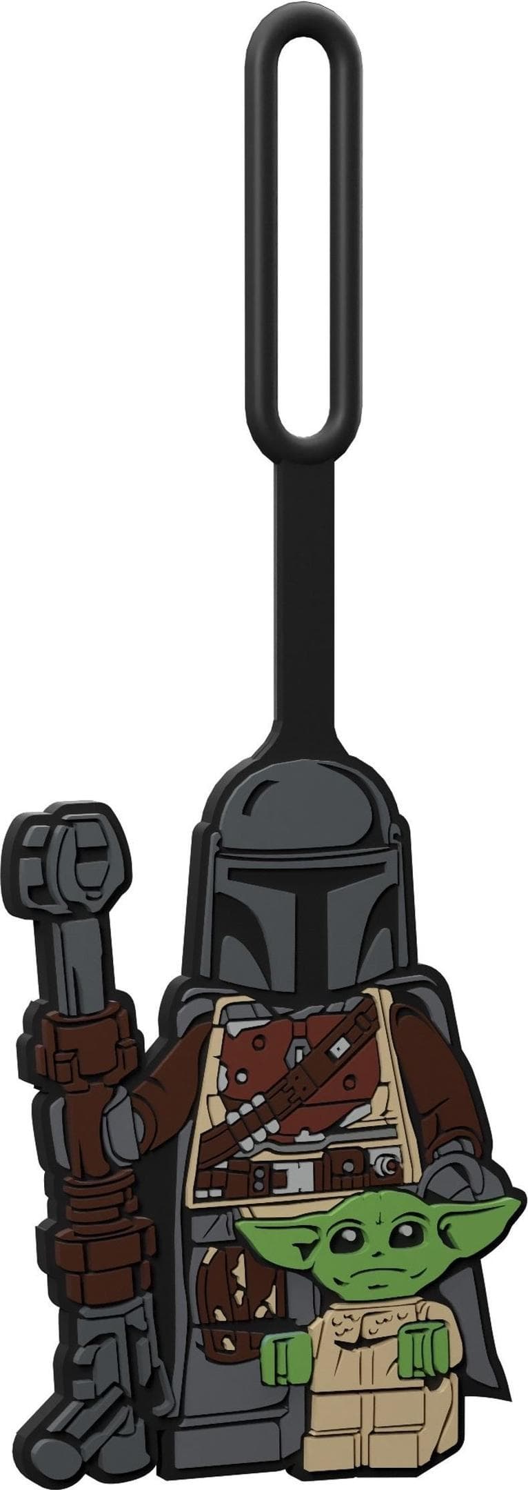 The Mandalorian with The Child Bag Tag LEGO set (#5006367-1)