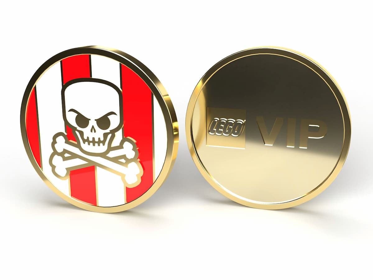 Pirates Logo Collectible Coin LEGO Gear set (#5006471-1, 2021)
