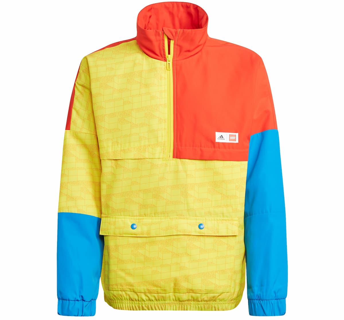 adidas x Classic LEGO Bricks Half-Zip Warm Jacket LEGO Gear set (#5006551-1, 2021)