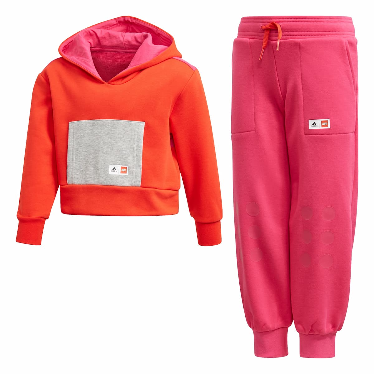 adidas x Classic LEGO Hoodie and Pants Set LEGO Gear set (#5006554-1, 2021)