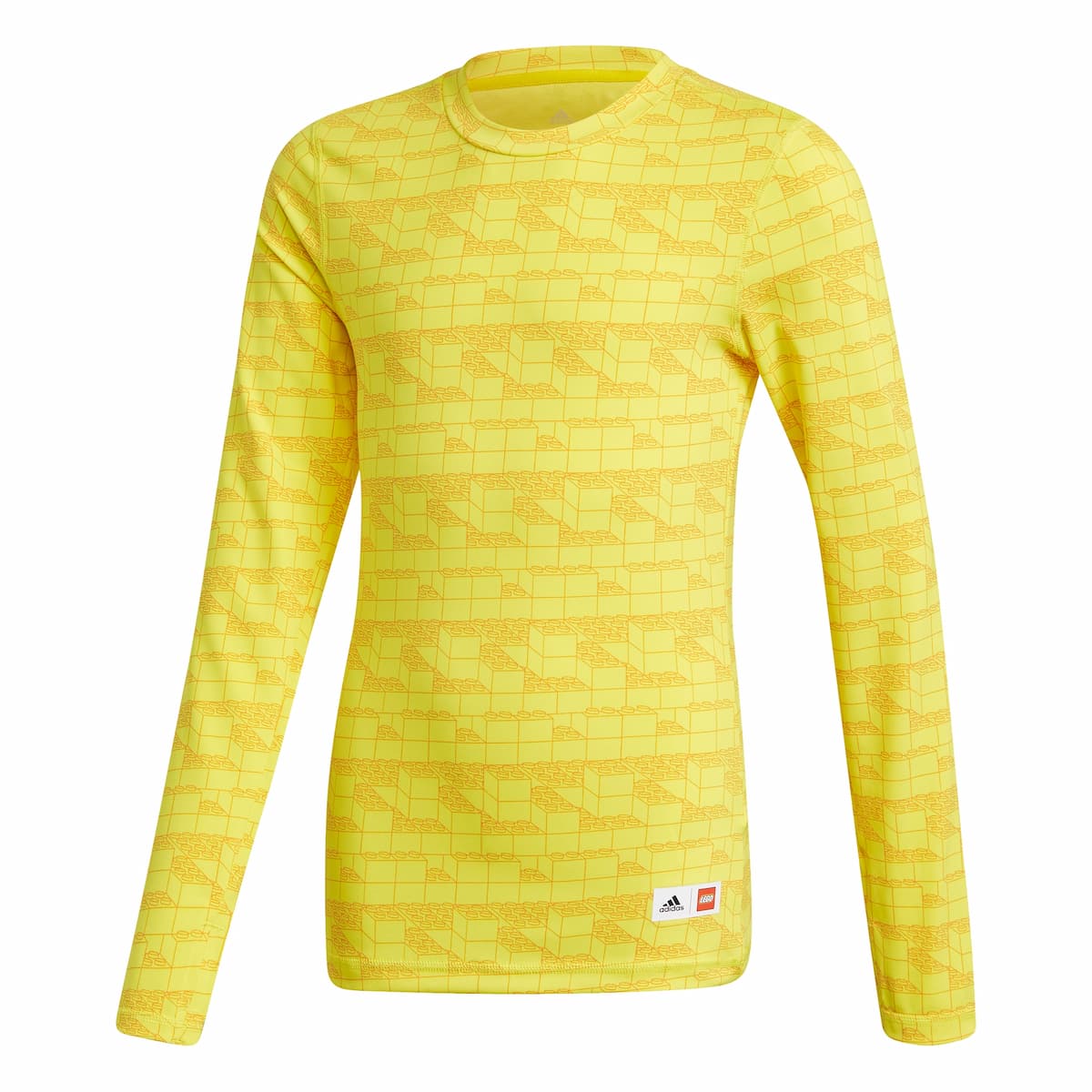 adidas x Classic LEGO Bricks Long Sleeve Fitted T-Shirt LEGO Gear set (#5006565-1, 2021)