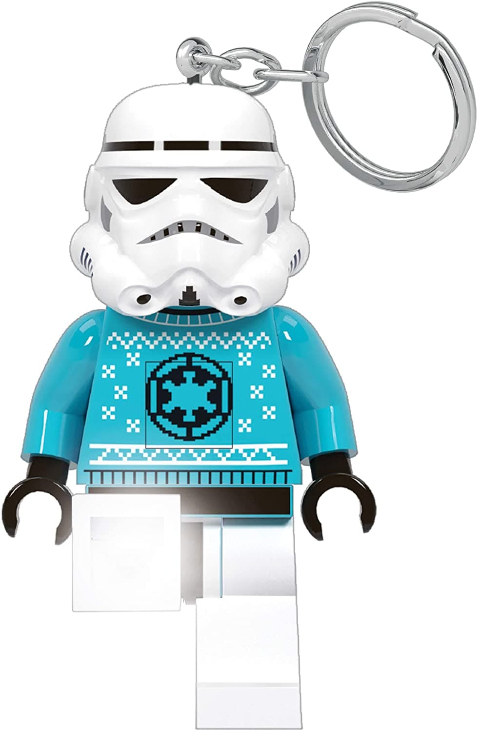Stormtrooper Holiday Key Light LEGO Key Chain set (#5006585-1, 2020)