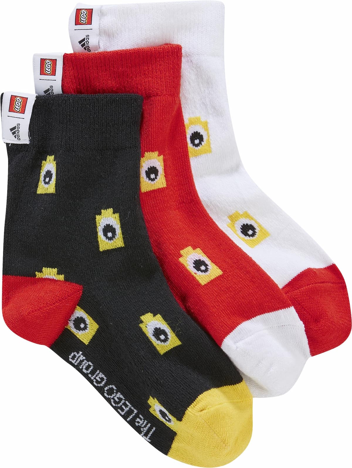 adidas x LEGO Engineered Crew Socks 3 Pairs LEGO Gear set (#5006638-1, 2021)