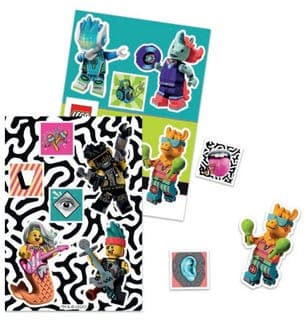 VIDIYO Sticker Sheet LEGO set (#5006771-1)