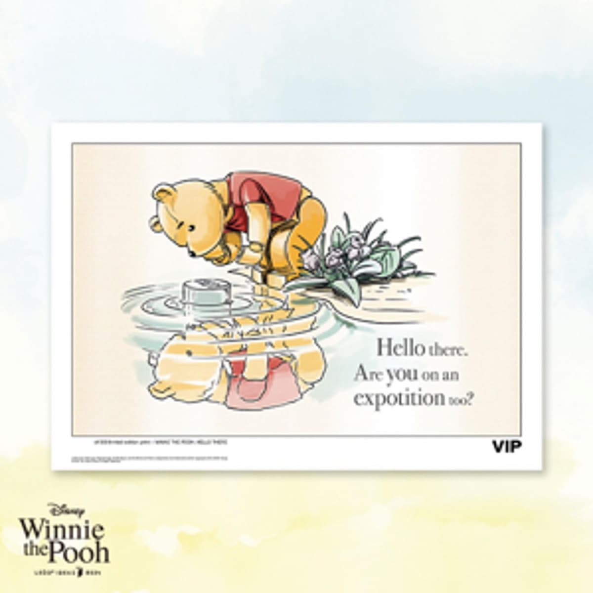 Winnie the Pooh Sketch: "Hello" LEGO set (#5006818-1)