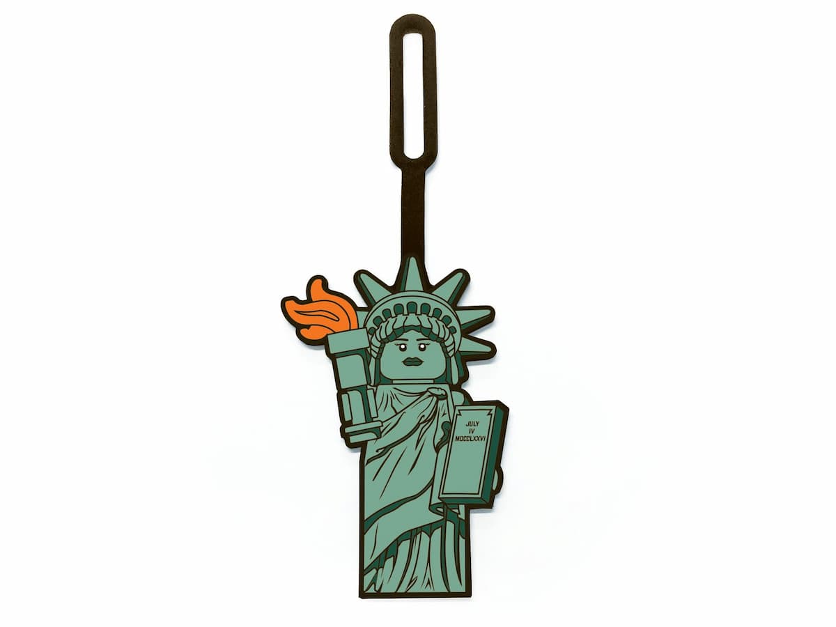 Statue of Liberty Bag Tag LEGO set (#5006858-1)
