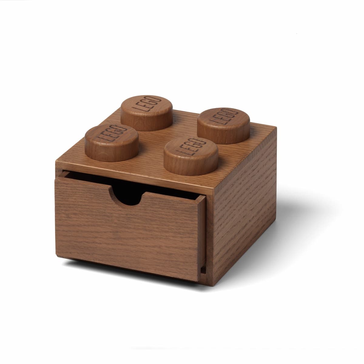 Wooden Desk Drawer 2 x 2 (Dark Oak) LEGO set (#5007115-1)