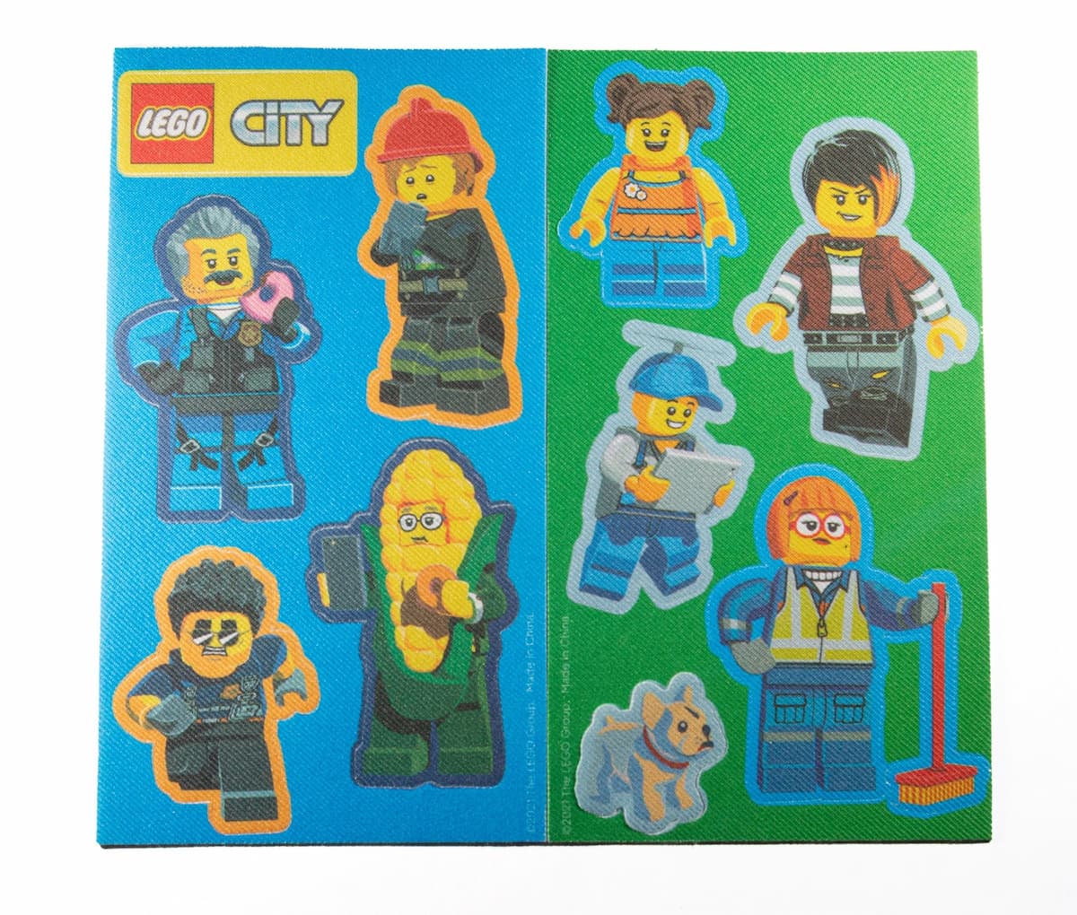 City Fabric Stickers LEGO Gear set (#5007167-1, 2022)