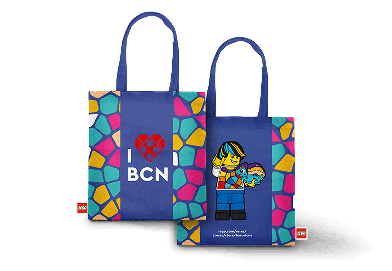 I [Heart] BCN Tote Bag LEGO Bags, Totes, & Luggage set (#5007172-1, 2021)