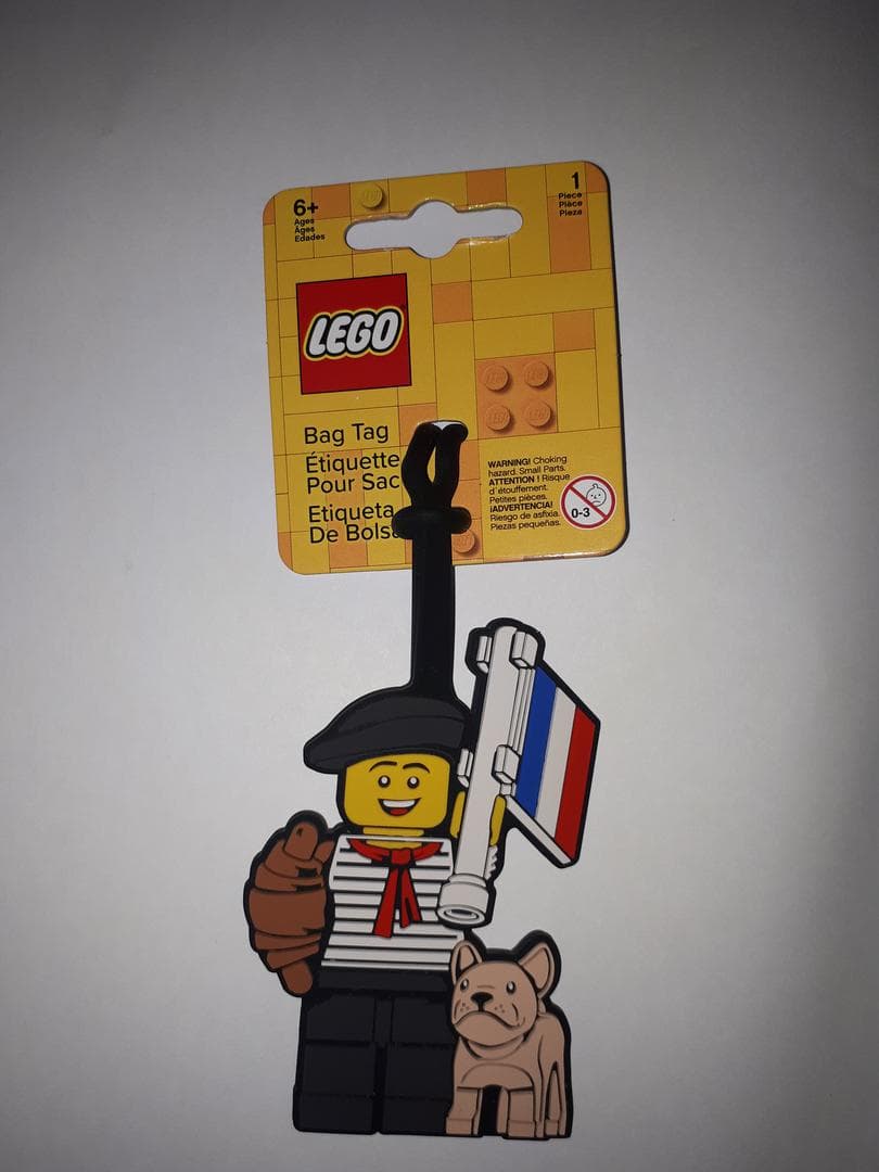 French Minifigure Bag Tag LEGO set (#5007257-1)