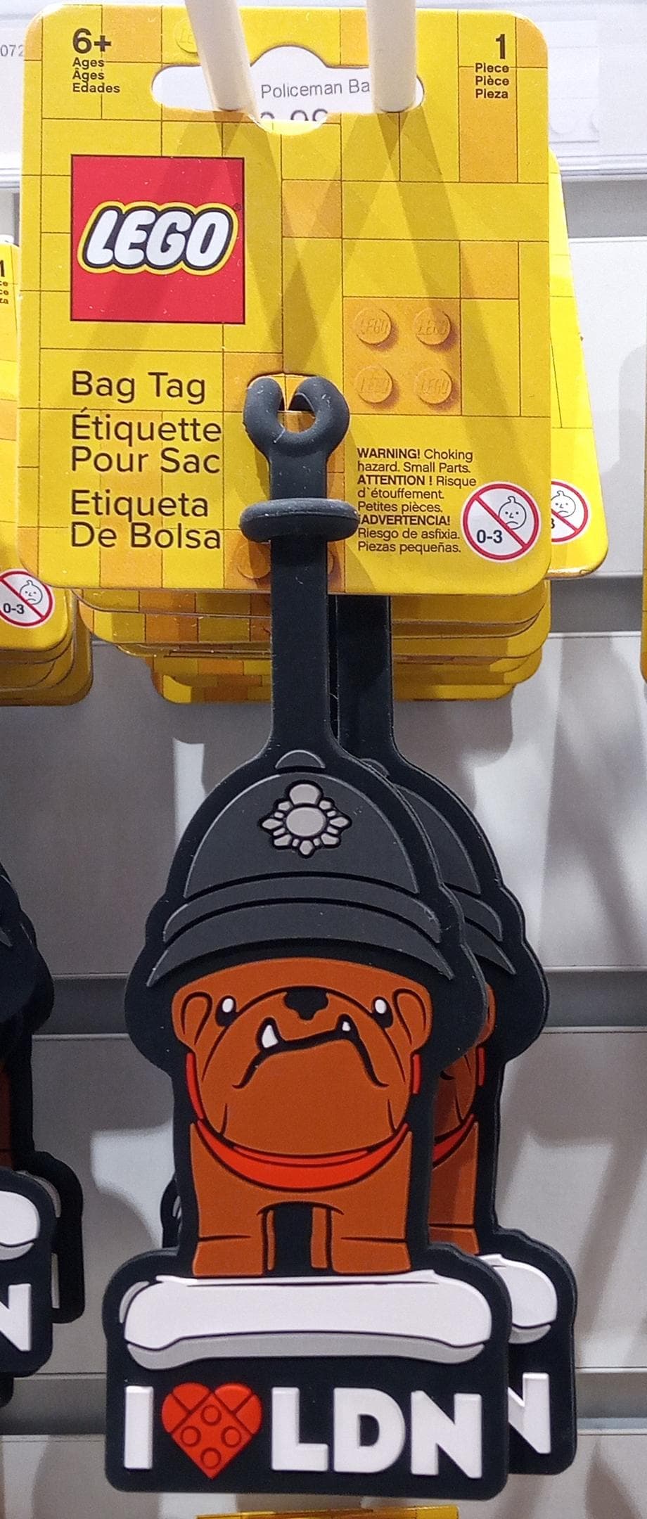 I [Heart] LDN Bag Tag LEGO set (#5007326-1)