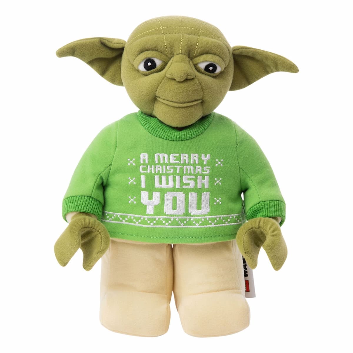 Yoda Holiday Minifigure Plush LEGO set (#5007461-1)