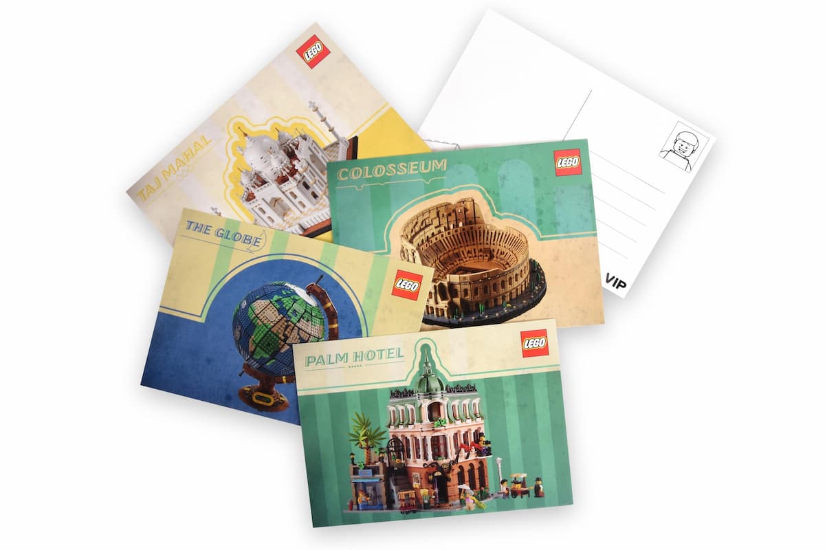 Travel Postcard Set LEGO Stationery and Office Supplies set (#5007521-1, 2022)