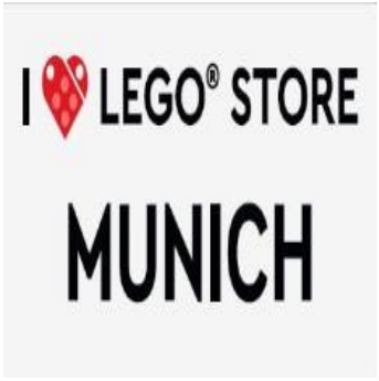 I [Heart] LEGO Store Munich Tile LEGO set (#5007547-1)