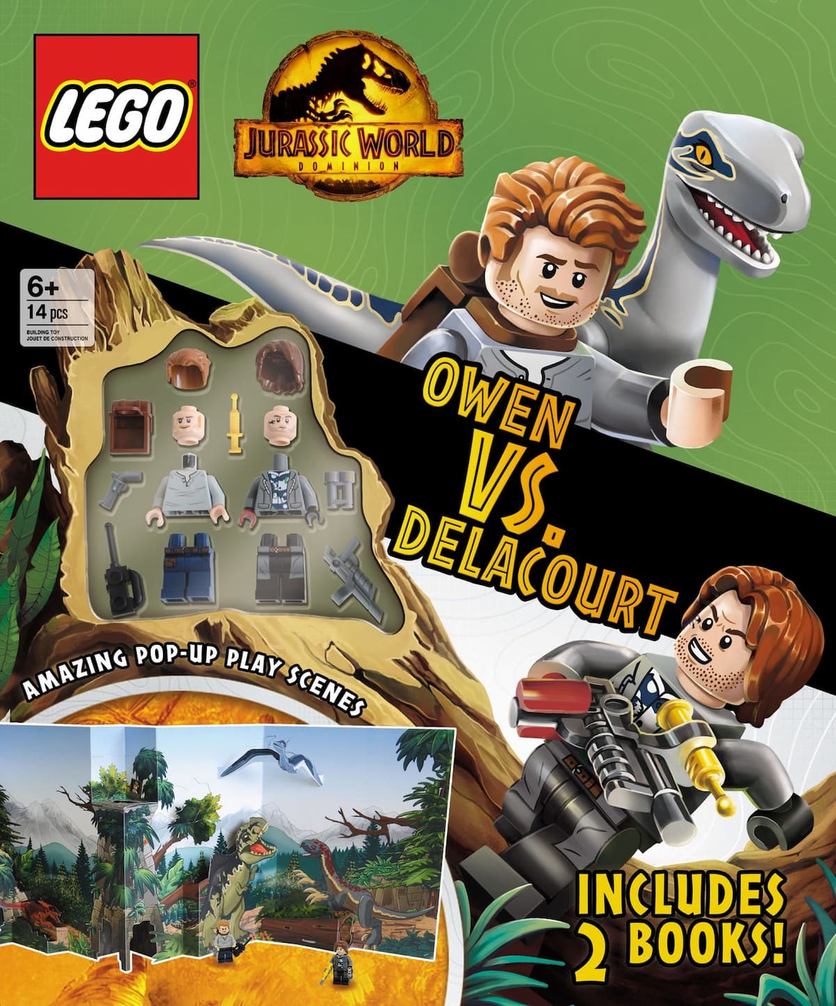 Jurassic World: Activity Landscape Box LEGO set (#5007551-1)