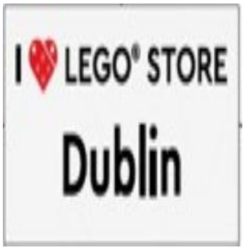 I [Heart] LEGO Store Dublin Tile LEGO set (#5007591-1)