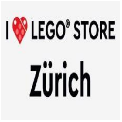 I [Heart] LEGO Store Zurich Tile LEGO set (#5007599-1)