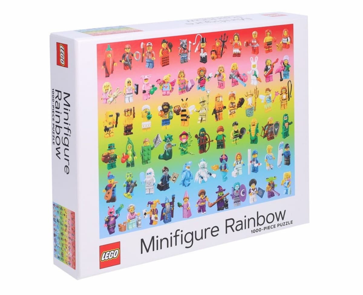 Minifigure Rainbow Puzzle LEGO set (#5007643-1)