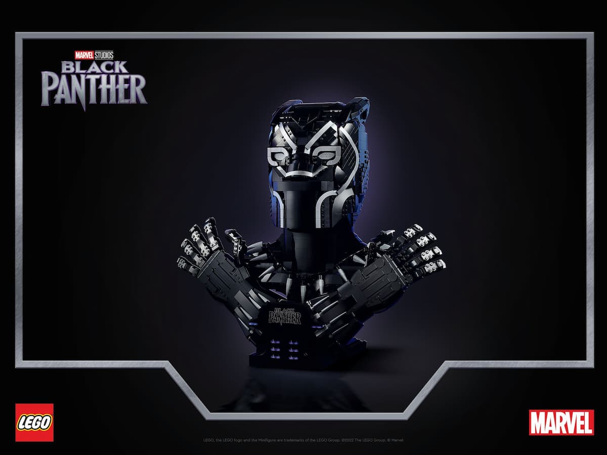 Black Panther Print LEGO Posters and Art Prints set (#5007715-1, 2022)