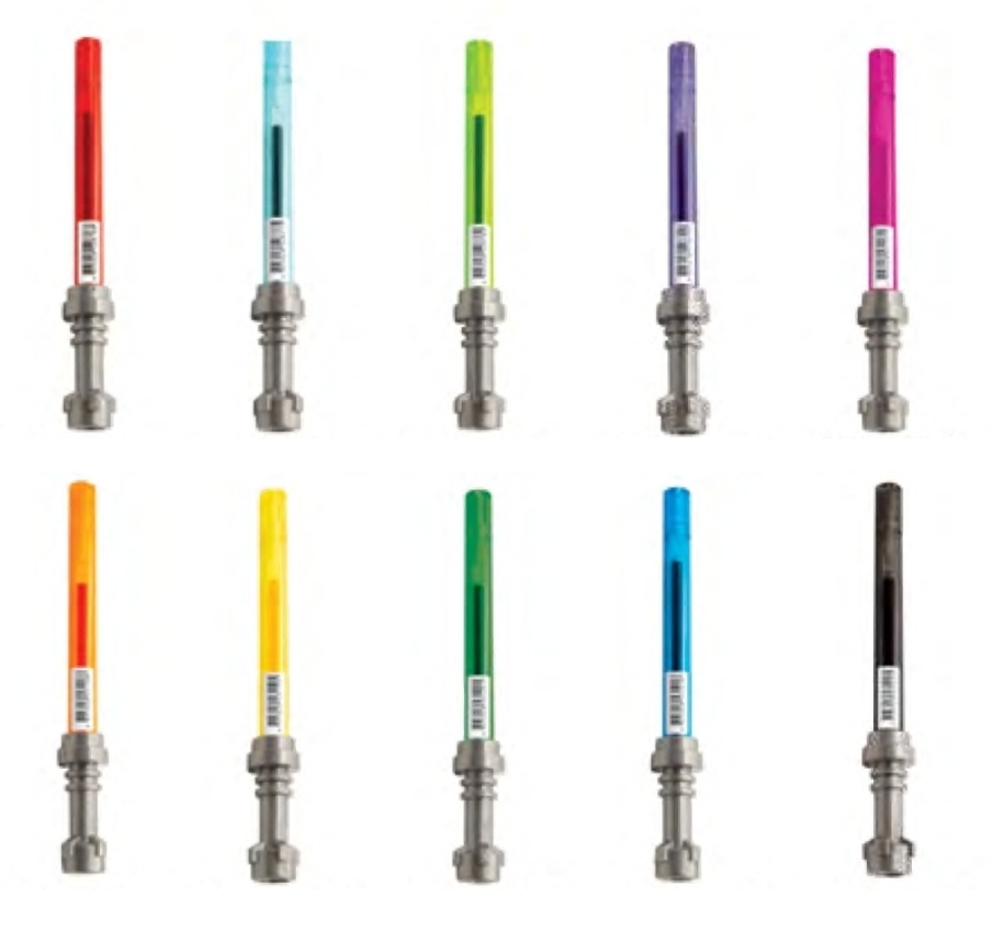 Lightsaber Gel Pen (All Colors) LEGO Stationery and Office Supplies set (#5007767-1, 2019)