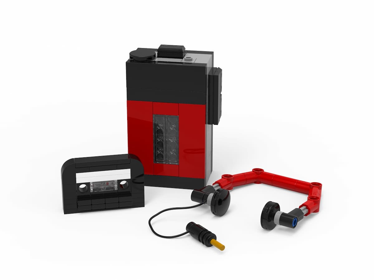 Portable Cassette Player LEGO set (#5007869-1)