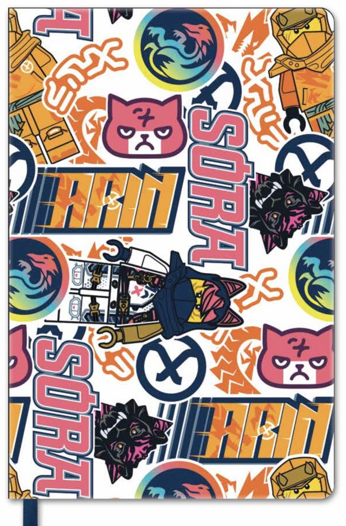 Ninjago Notebook LEGO Stationery and Office Supplies set (#5007896-1, 2023)