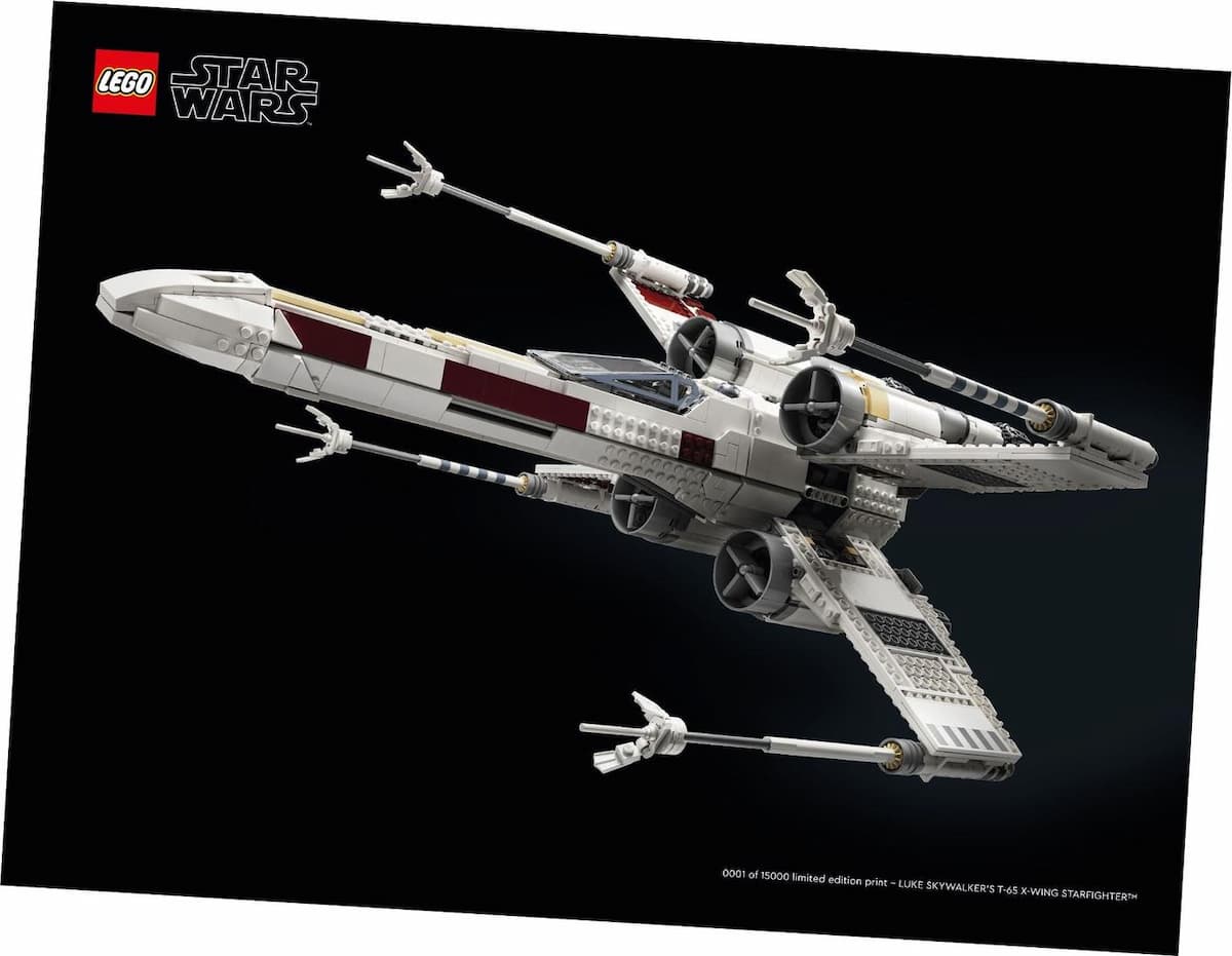 X-Wing Poster LEGO set (#5007908-1)
