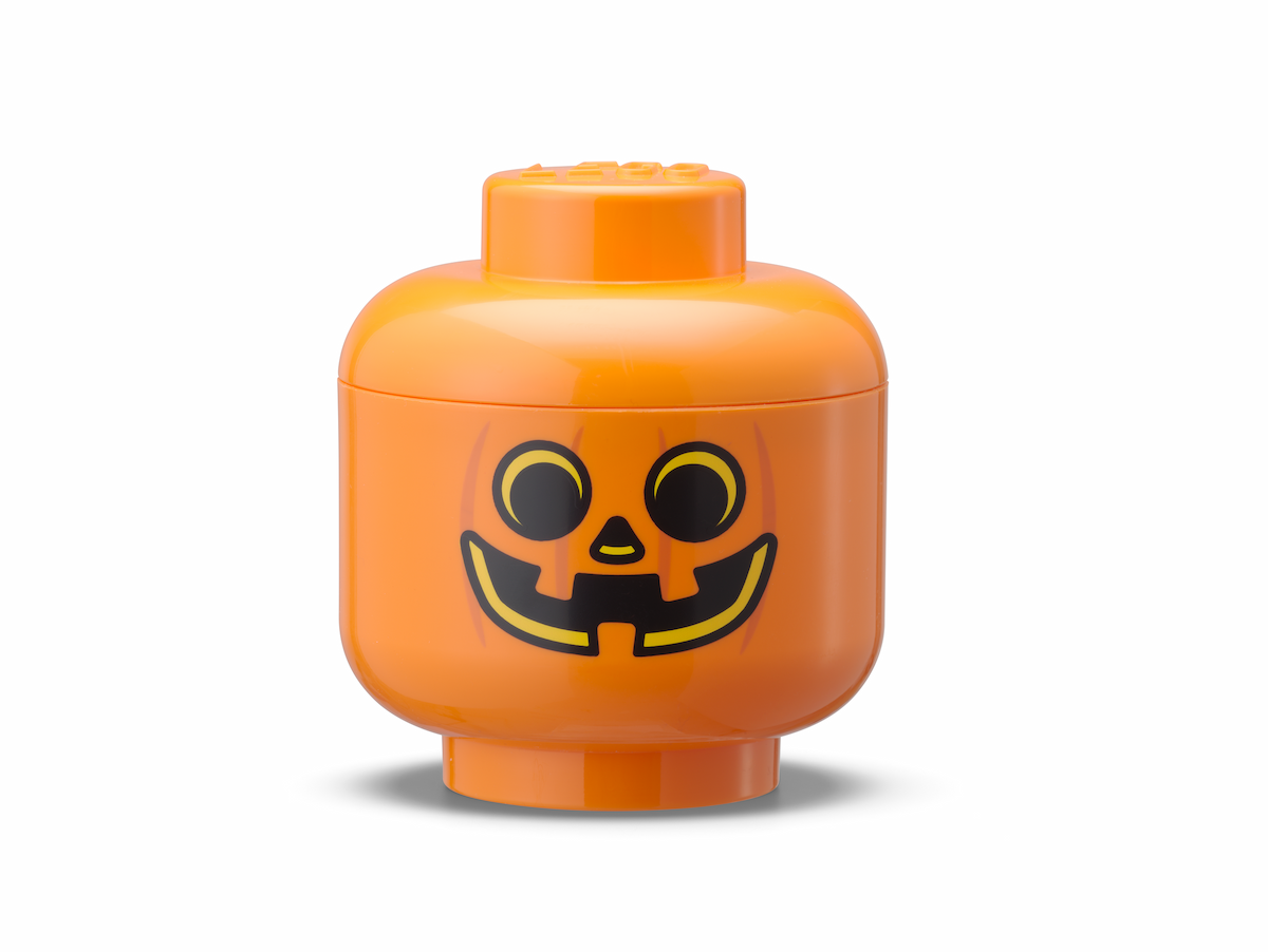 Storage Head Mini (Pumpkin) LEGO set (#5008082-1)