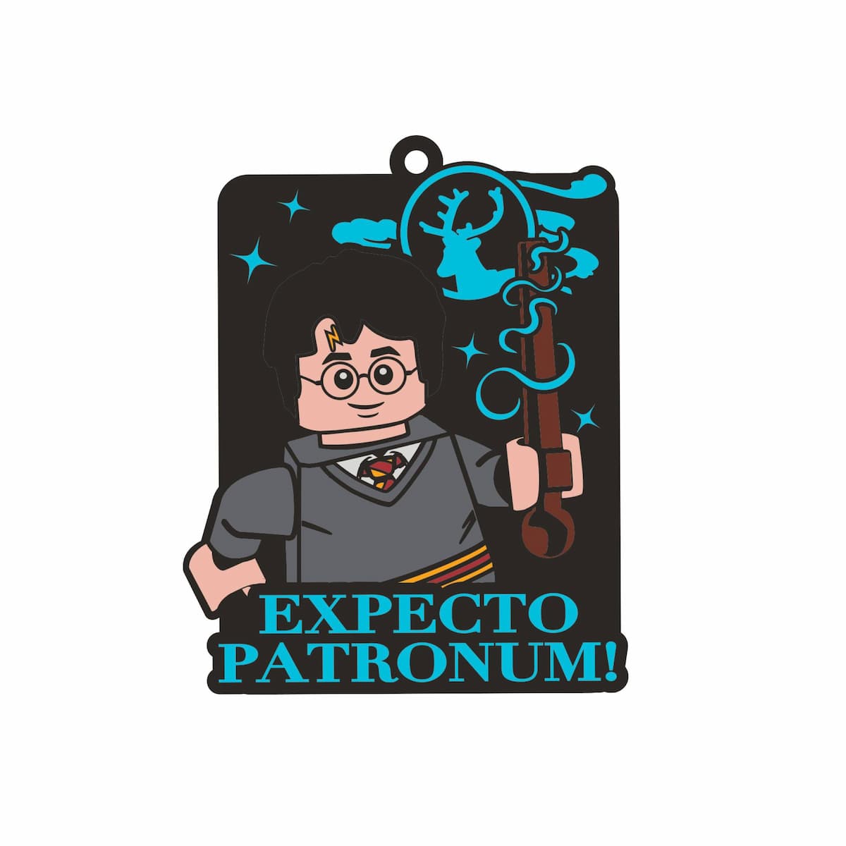 Expecto Patronum Magnet LEGO set (#5008094-1)