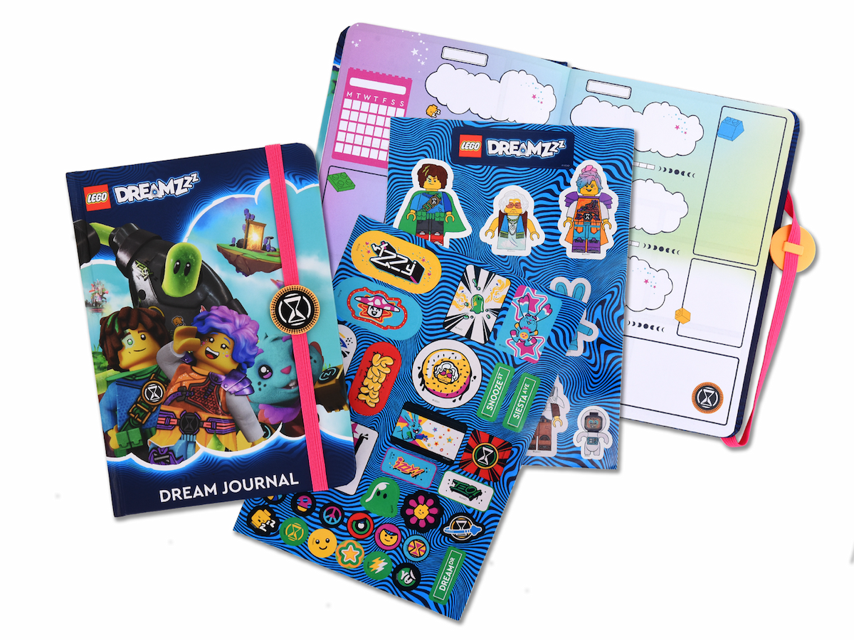Dreamzzz Journal LEGO Stationery and Office Supplies set (#5008152-1, 2024)