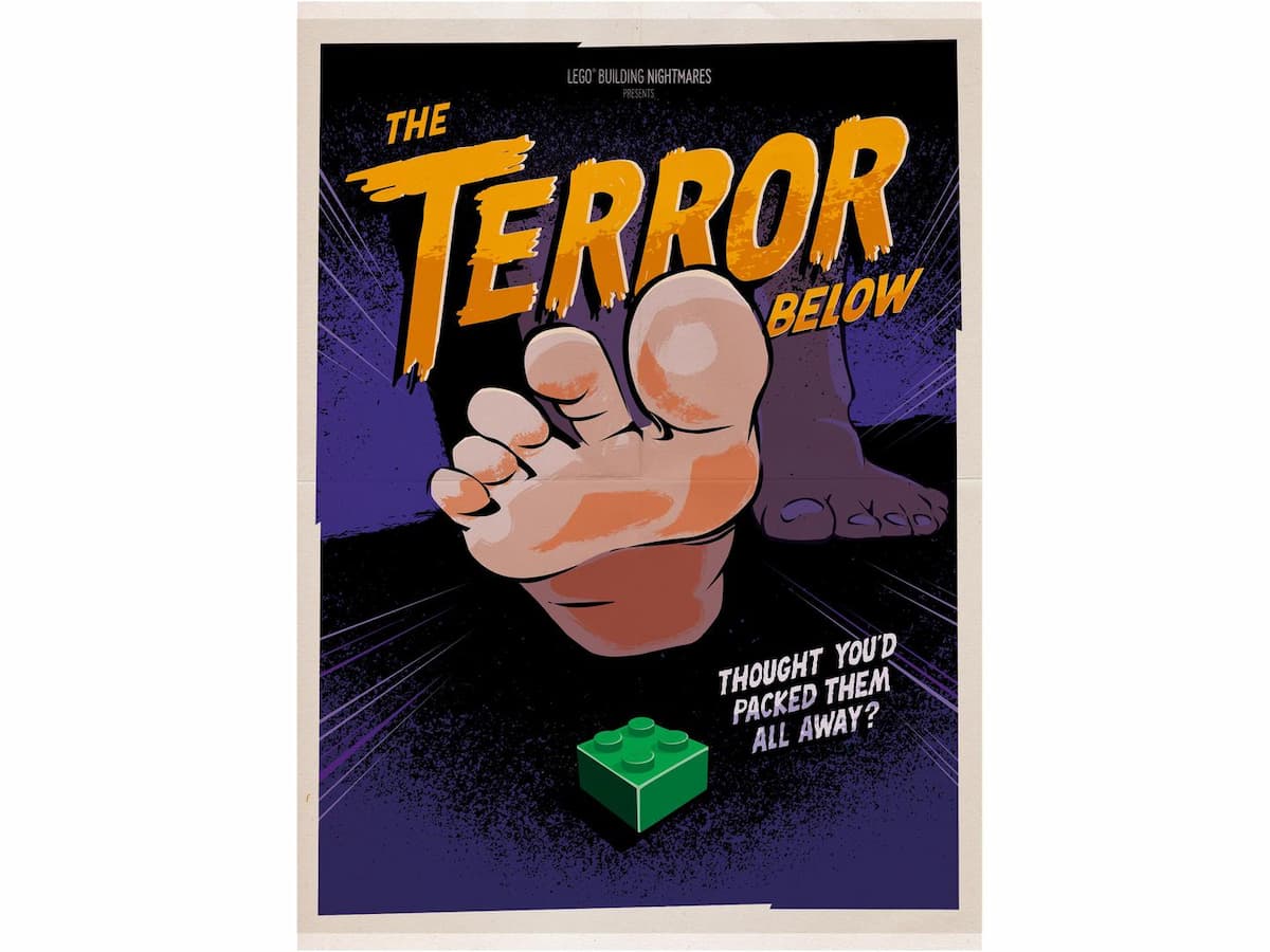 The Terror Below Halloween Poster LEGO set (#5008238-1)