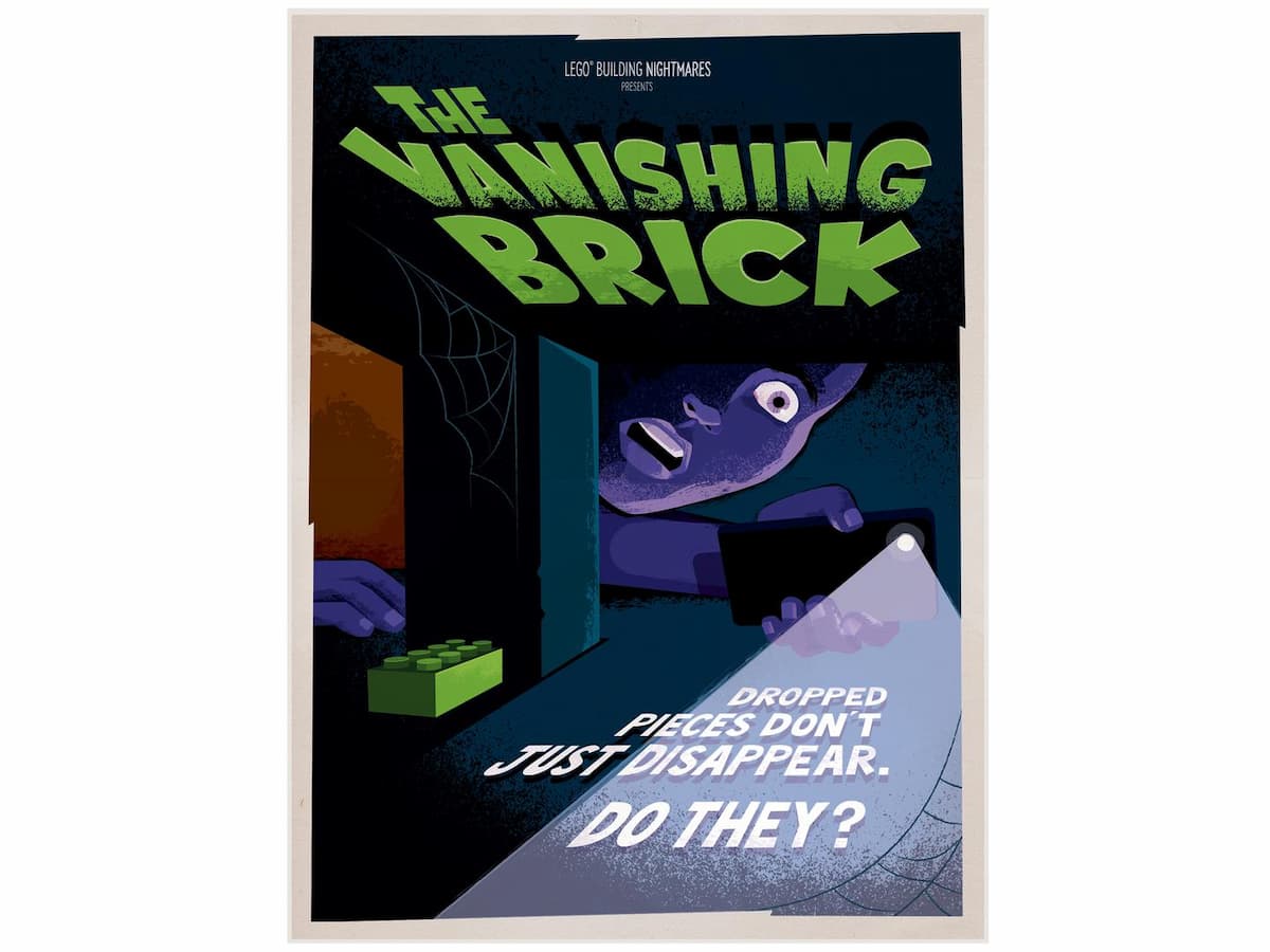 The Vanishing Brick Halloween Poster LEGO set (#5008239-1)