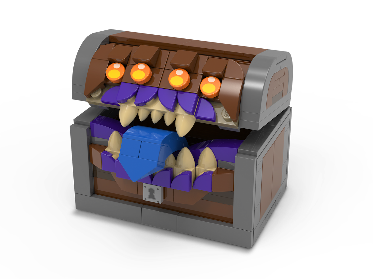 Dungeons & Dragons Mimic Dice Box LEGO set (#5008325-1)