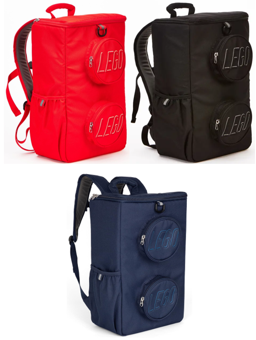 1 x 2 Brick Backpack Cooler (All Colors) LEGO Bags, Totes, & Luggage set (#5008744-1, 2023)
