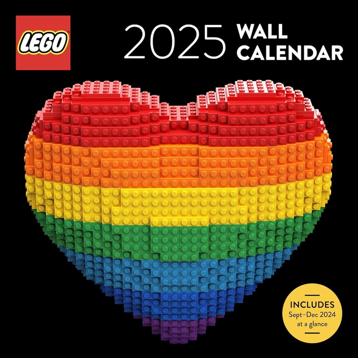 2025 Wall Calendar LEGO Stationery and Office Supplies set (#5009038-1, 2024)