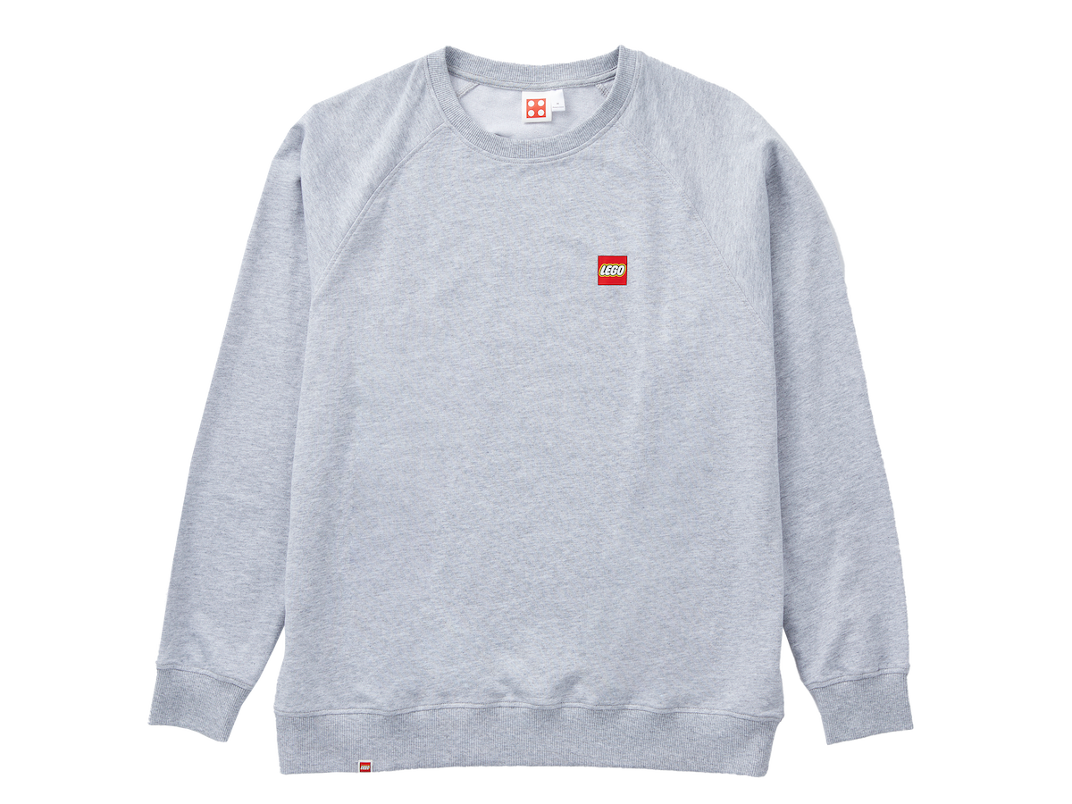 Sweatshirt – Gray Mélange LEGO Gear set (#5009099-1, 2024)