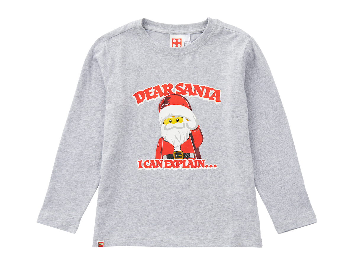 Kids' Long Sleeve Dear Santa T-Shirt LEGO set (#5009133-1)