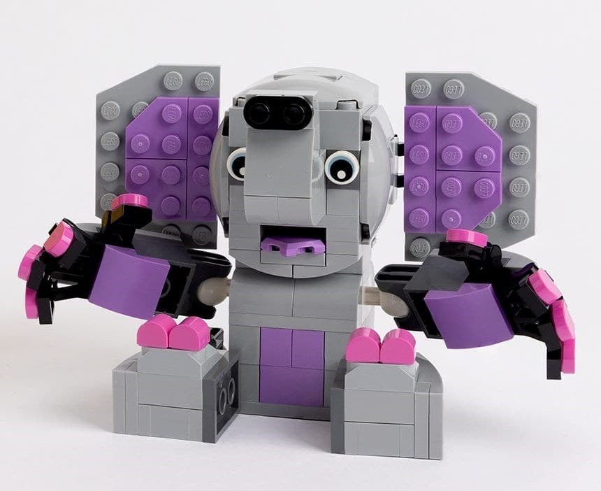Elephant Pencil Holder LEGO Promotional set (#5009206-1, 2025)