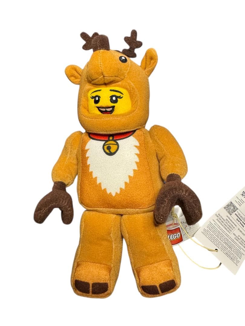 Minifigure Reindeer Costume Girl 10” Plush Character LEGO set (#5009322-1)