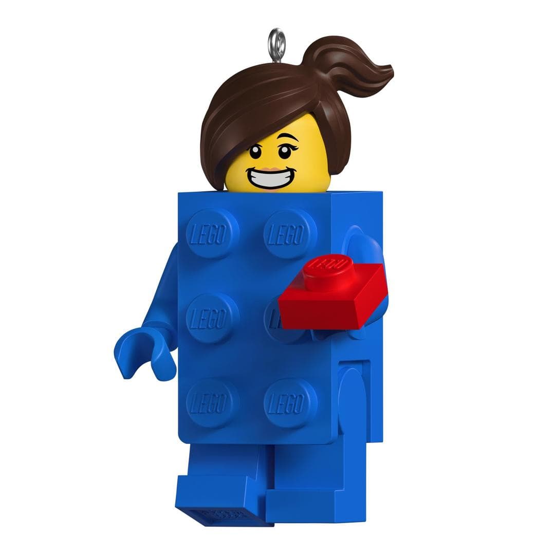 Hallmark Keepsake Christmas Tree Ornament - Brick Suit Girl LEGO Seasonal set (#5009472-1, 2025)