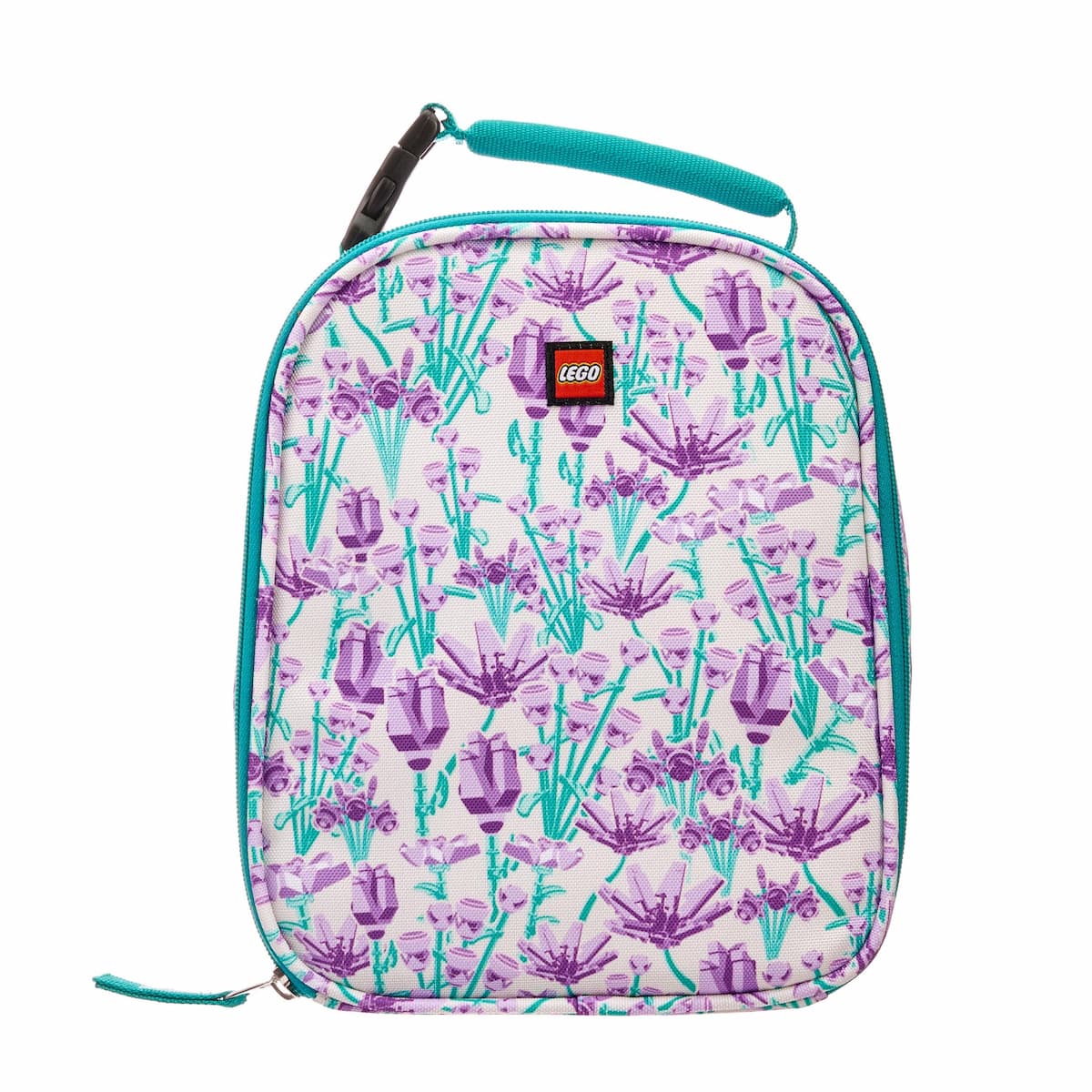 Purple Bouquet Lunch Bag LEGO Houseware set (#5009541-1, 2025)