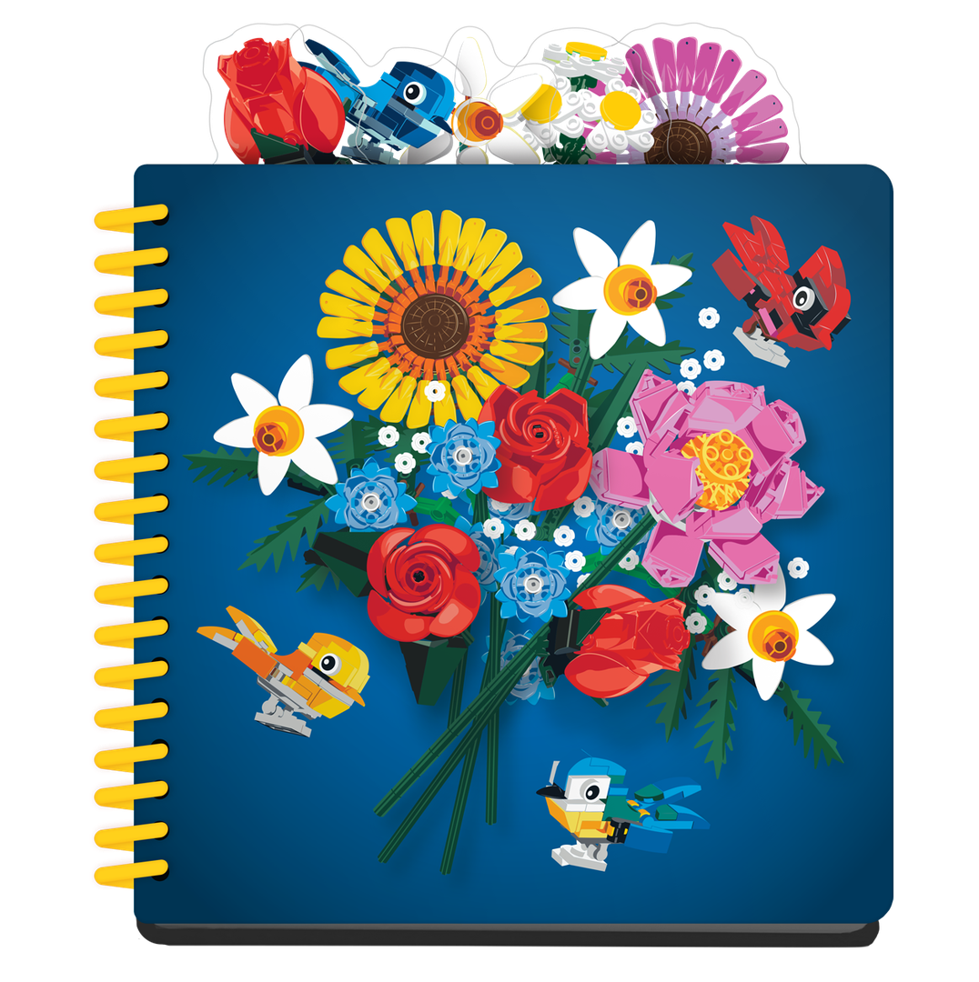 Botanical Tab Notebook LEGO set (#5009556-1)