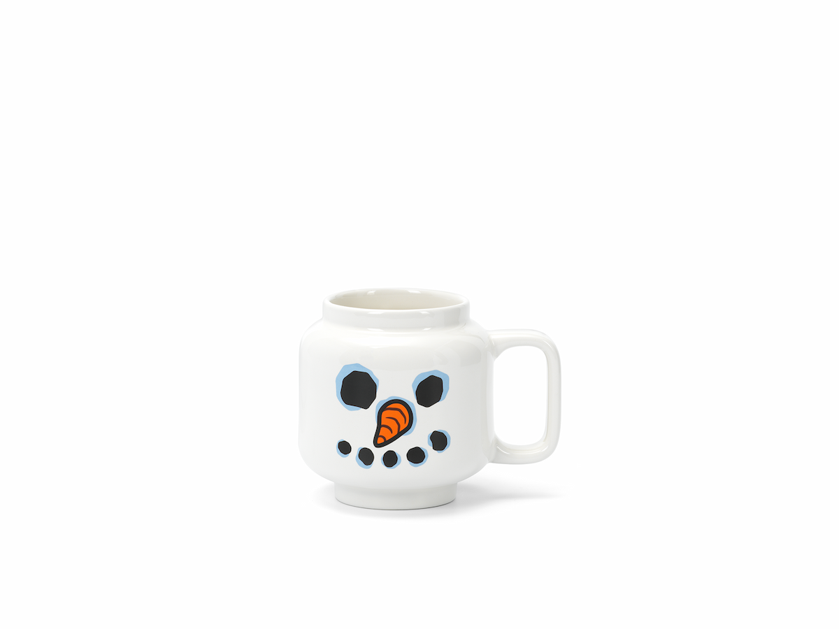 Minifigure Ceramic Mug (Snowman 255ml) LEGO Houseware set (#5009904-1, 2025)