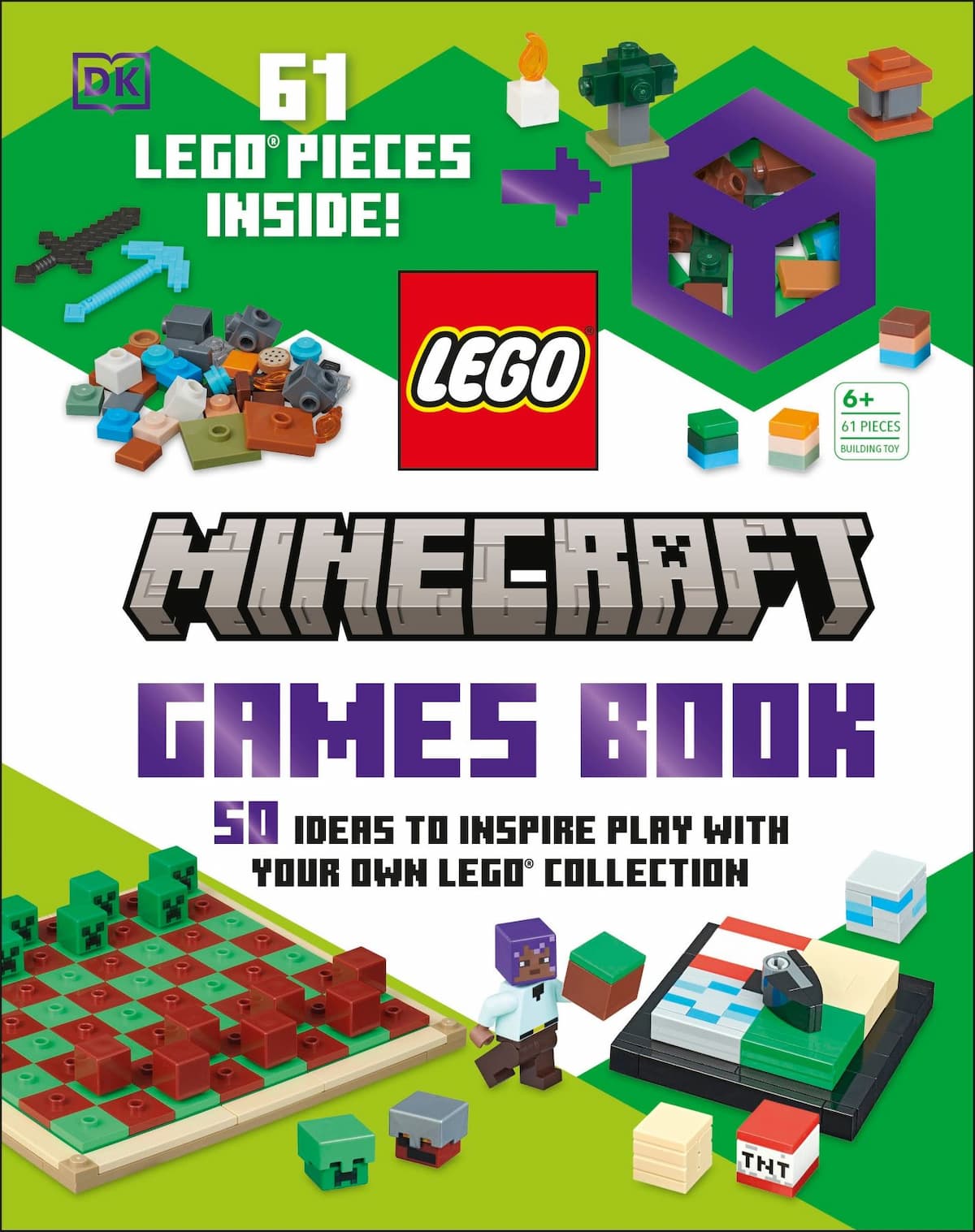 Minecraft: Games Book: 50 Fun Ideas to Play with Your LEGO Collection! LEGO set (#5009939-1)