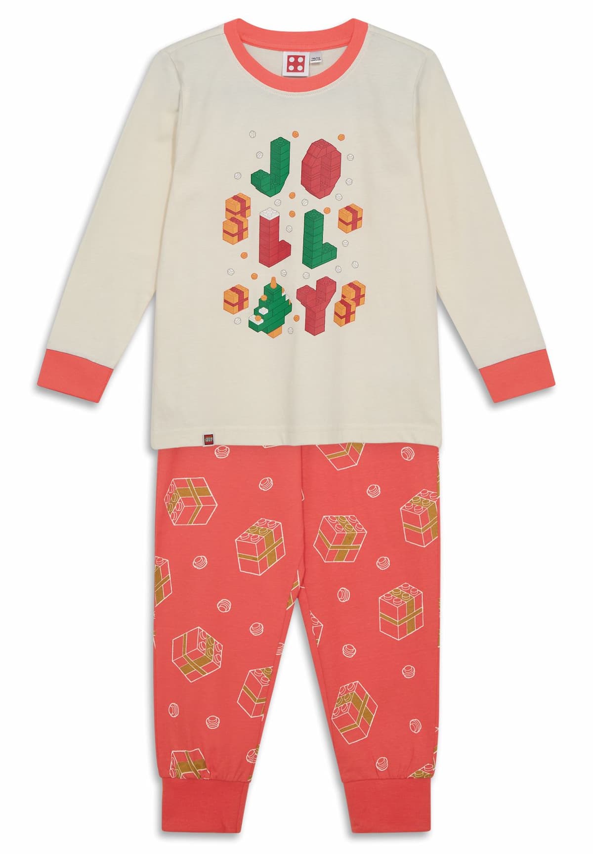 Kids Christmas Pajamas – Off White LEGO Gear set (#5009956-1, 2025)