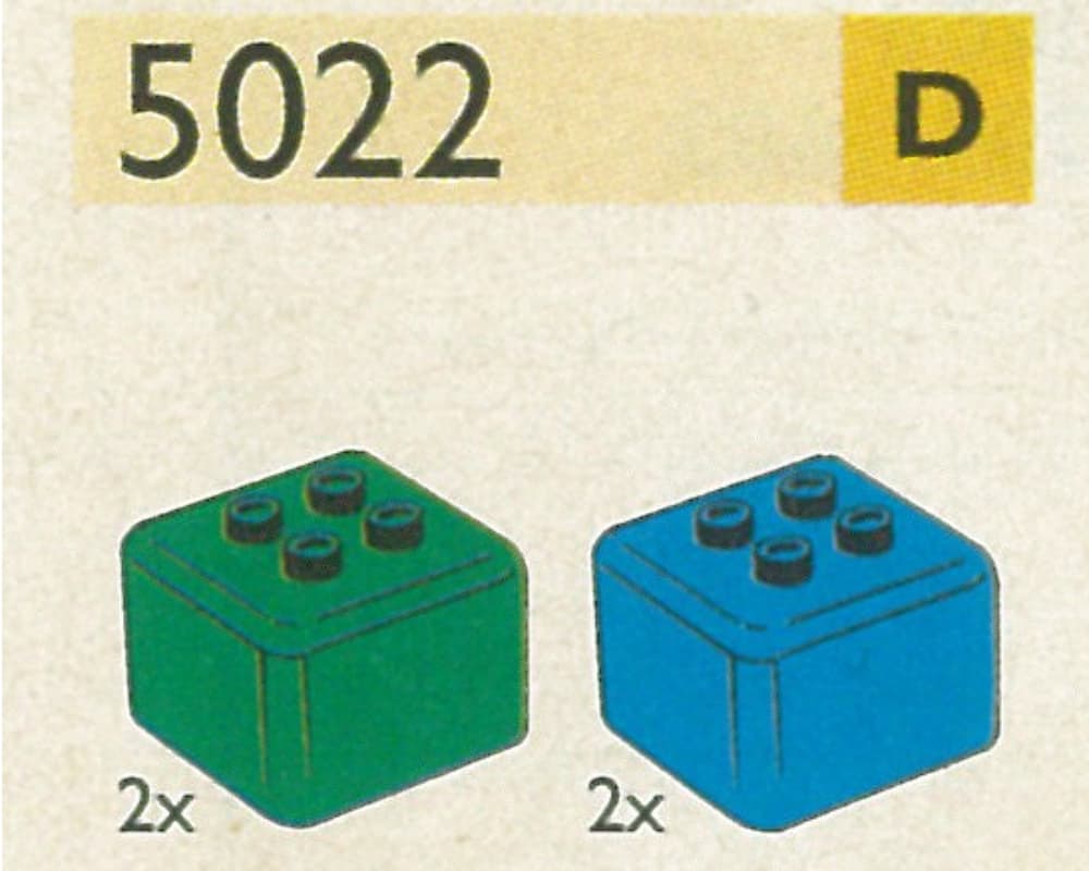 Bricks with Studs LEGO set (#5022-1)