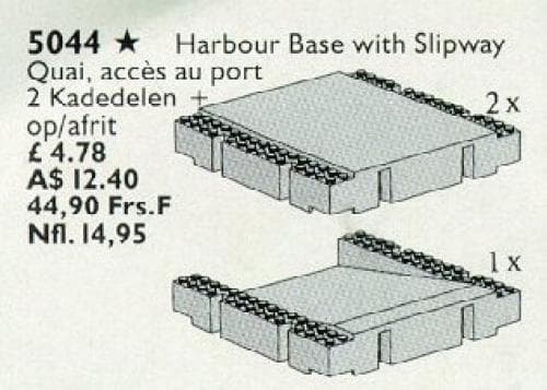 Plateau, Approach for Harbour LEGO set (#5044-1)