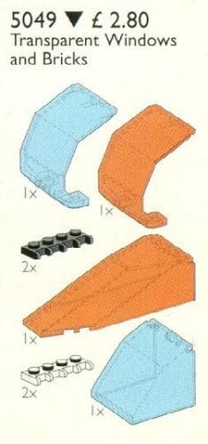 Transparent Windows and Bricks LEGO set (#5049-1)