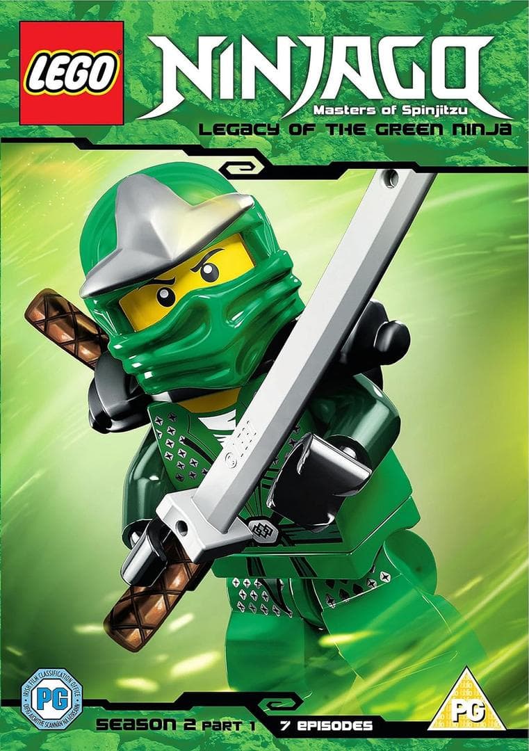 Ninjago: Masters of Spinjitzu: Legacy of the Green Ninja: Season 2: Part 1 (DVD) LEGO set (#5051892192996-1)